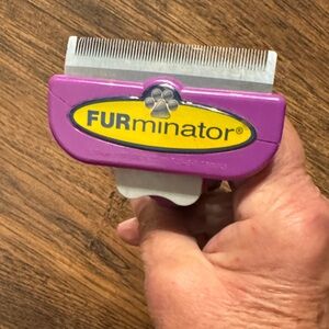 FURminator Purple Shedding Tool  for Long Hair